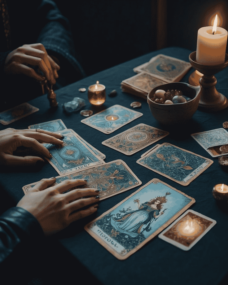 Tarot card reading