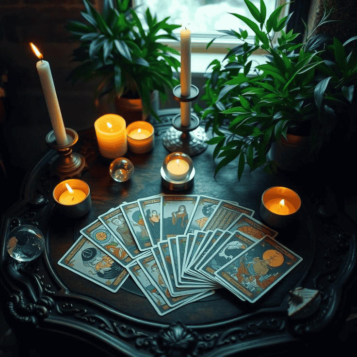Tarot card reading